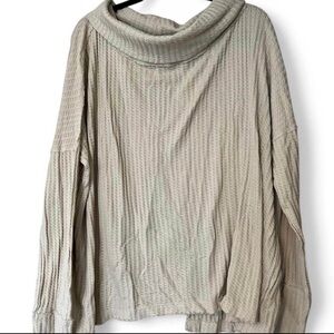 Free People Cream Sweater